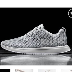 NOBULL ARCTIC GREY MESH RUNNER Size 7